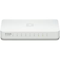 D-Link GO-SW-8E - Switch de red con 8 puertos 10-100 Mps- blanco